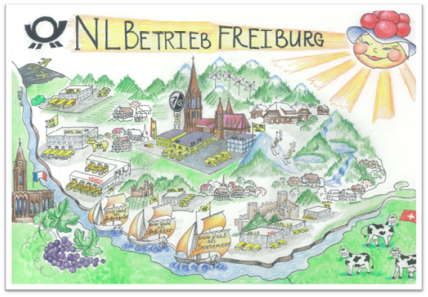 Die Post in Südbaden mit all Ihren Standorten